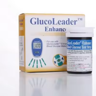 Glucolider (Blue) Blood Glucose Test Strips (25pcs)